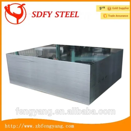 High quality tinplate for packaging