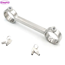 Stainless Steel Spreader Bar Hand Fixed Bondage Cuffs Slave Restraints Handcuffs BDSM Torture Adult Games Sex Toys For Couples