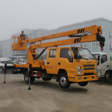 Curved arm 16 meter high-altitude work vehicle