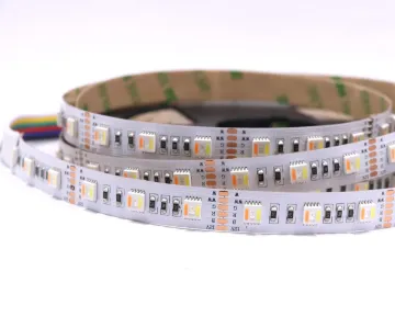 Ce&RoHS 5 Chips in One LED Strip RGB+CCT LED Flexible Strip Light 12V/24V LED Linear Lighting