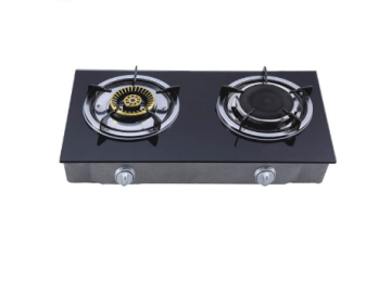 Tempered Glass Brass and Infrared cooker gas