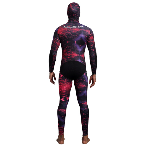 Seaskin Compressed Neoprene Flexible Hooded Spearfishing Wetsuit