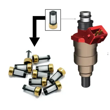 KangTao Universal Fuel Injector Micro Filter 12*6*3mm Basket Filter for Bosch Fuel Injectors