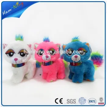 26cm nanjing manufacturer pretty standing soft cat toy