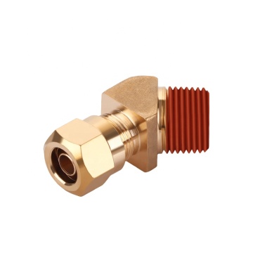 Kualitas Top 45 Dere Dot Air Fitting Brass Compression Connector