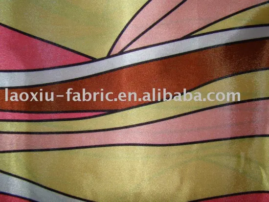 100 polyester moss crepe fabric