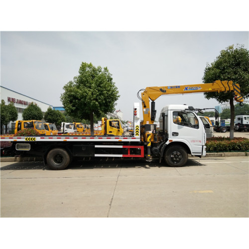 6 ton Dongfeng Tow Truck with Crane