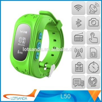 New design gps kids security watch for wholesales