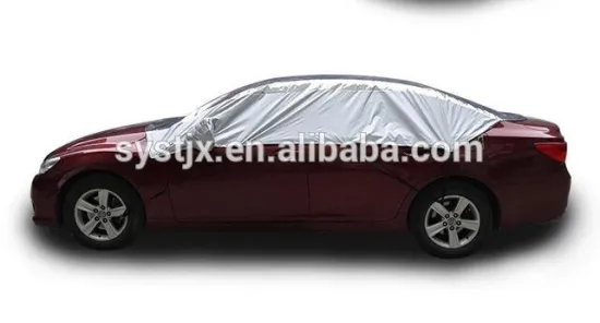 waterproof material car cover/2015 High Quality Waterproof PEVA And PP Cotton Car Cover