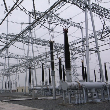 Estructura de transformación eléctrica Estructuras de acero