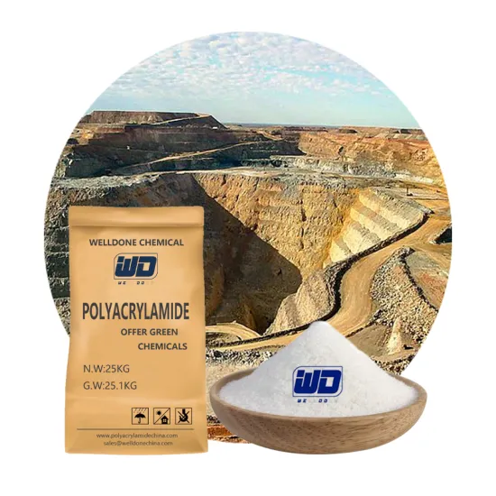 Gold Mining Chemicals: White Powder Flocculant Polyacrylamide for Mineral Flotation