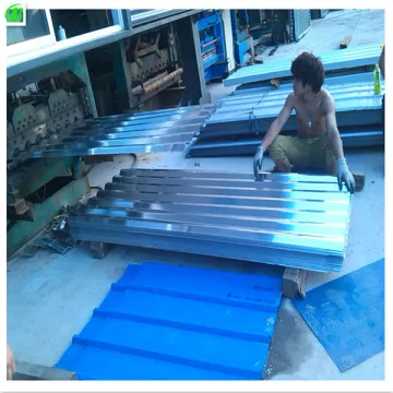 glazed corrugated steel panel