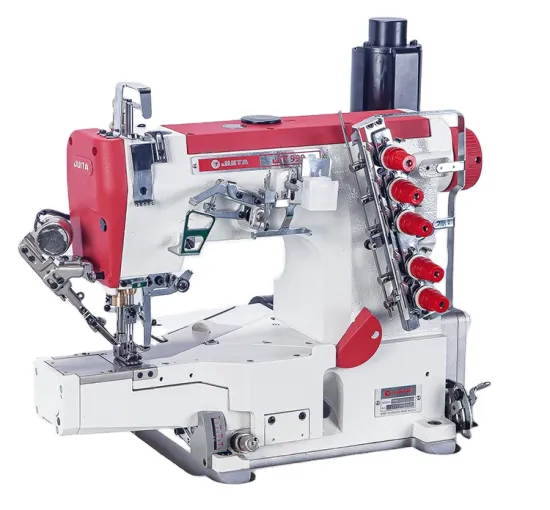 JT-999-01CB-UT Industrial Heavy Interlock Sewing Machine with Automatic Thread Trimmer