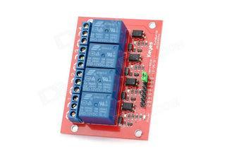 4 Arduino Relay Module 5V / 12V Relay Control Module With D