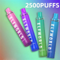 Bán nóng 2500 thiết bị vape dùng một lần của Puffs