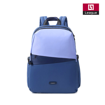 Two-Tone British Style Women's Soft Backpack