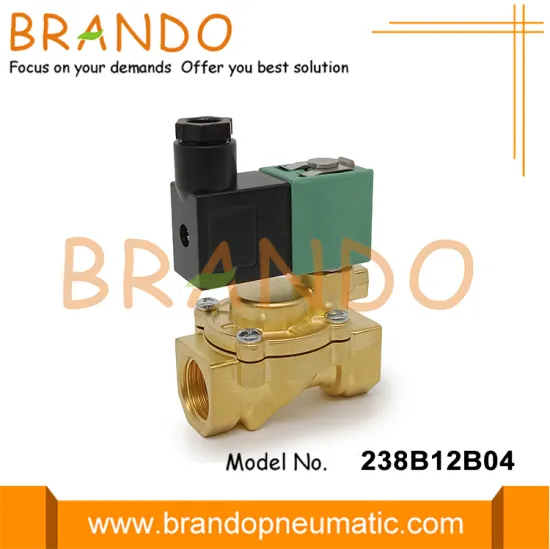 ASCO Type 1/2'' Brass Solenoid Valve SCE238D002 220V