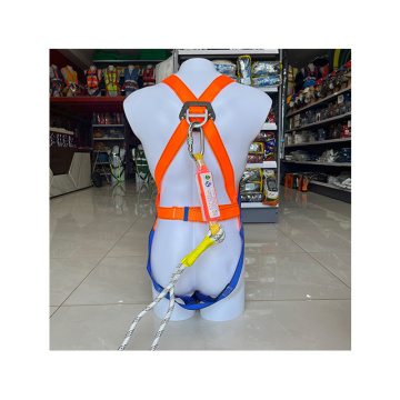Double Large Hook Harness with Cushion Construction Safety Belt - Industrial Safety Belt Fall Protection
