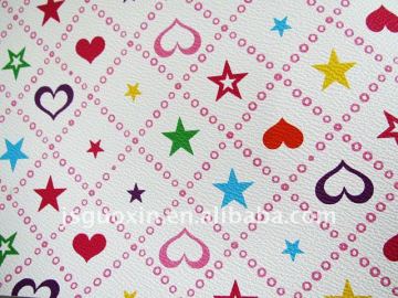 Beautiful PVC packaging leather