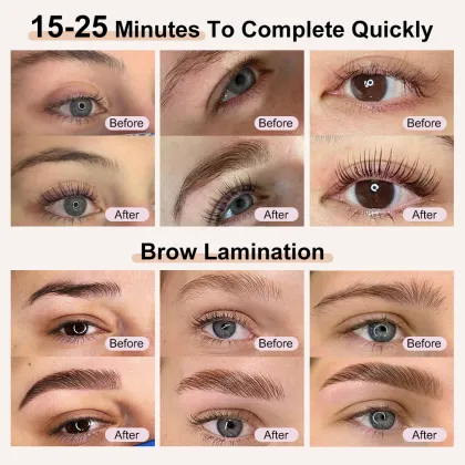 Private Label Lash and Brow Lift Kit: Lash Prem Kit Lifting Eyelash Tool Brow Lamination Lash Lifting