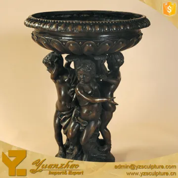 Children Statue Brass Sculpture Fountain GBFN-E005A
