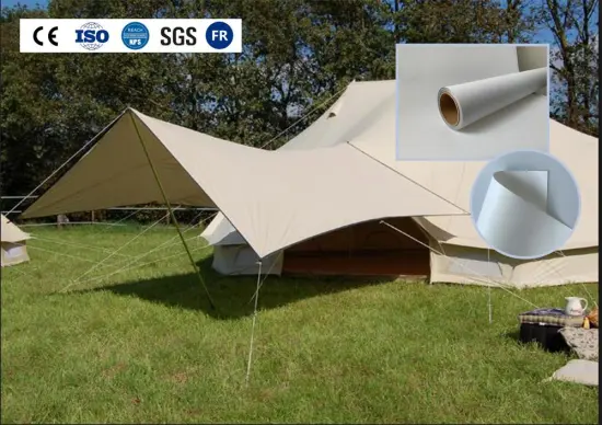 Polyolefin Sustainable outdoor tent Cover Tarpaulin Fabric