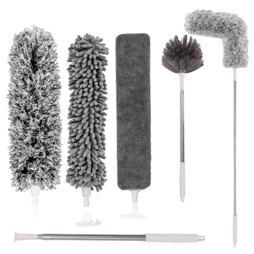 Telescopic Duster Cleaning Set for Ceiling Fans and Furniture Gaps
