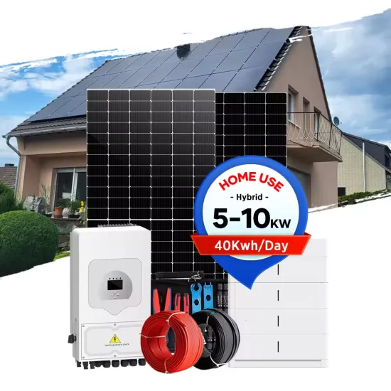 Complete 5kw-10kw Hybrid Solar Energy Power System with Lithium Battery