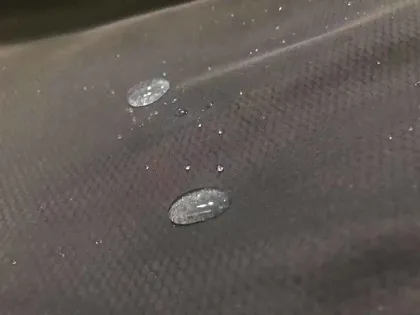 Polar fleece lining waterproof swim parka changing robe