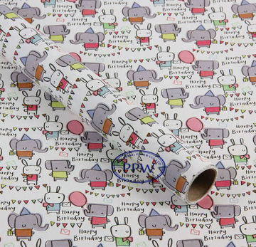 Gift Wrapping Paper Cartoon design fashion Roll gift girl 12 years and every years
