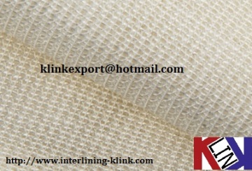 Brushed Weft insert fusible interlining---cheapest price