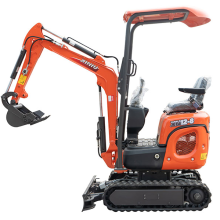 Rhinoceros 1TON MINI ECHAVATOR XN12-8 مع محرك كوبوتا الياباني من ثلاثة أسطوانات