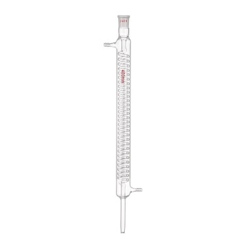 High Temperature Resistant 400mm Serpentine Allihn Condenser - Wholesale Laboratory Chemical Glass Coil Condenser