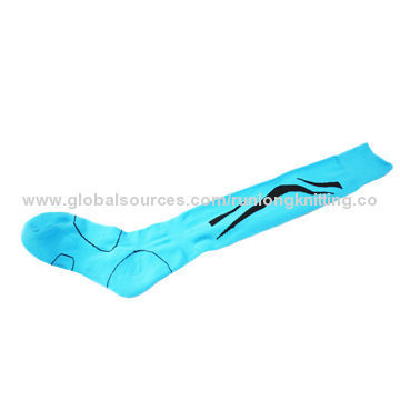 Soccer Nylon Socks, Customized Sizes are Accepted