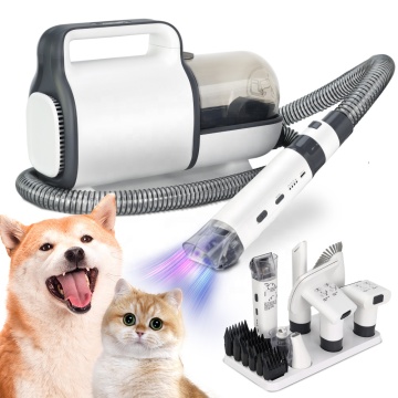 Electric Corded Vacuum Grooming Tool for Pets: Dog and Cat Hair Dryer and Cleaner