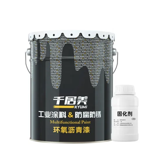 Weather-Resistant Heavy Anti-Corrosion Epoxy Asphalt Paint for Epoxy Resin Hull Bottom Bridge Steel Structure Pipe