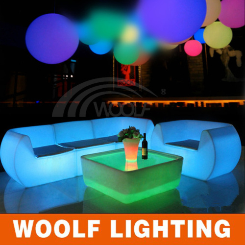 2013 New LED Sofa/Dream Light Sofa/ Plastic Furniture