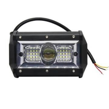 Barre luminose da lavoro a LED da 54 W per camion, ATV, UTV e auto 4x4: barre luminose da 5 pollici a doppia riga da 5 pollici