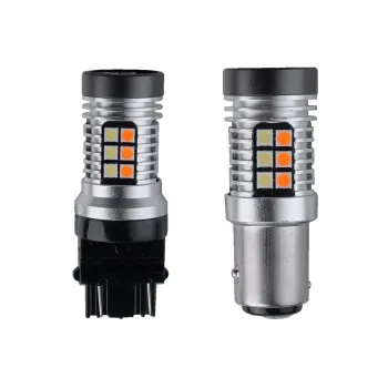 2021 High Power 12v 24v Dual Color LED Light for Motorcycle