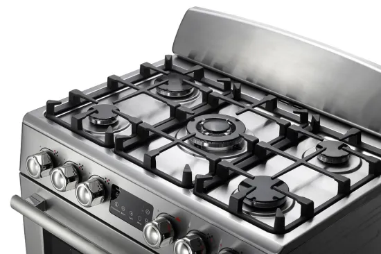 5 burners Free Standing Range Cooker