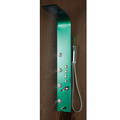 Luxury Wall-Mounted Brass Rain Shower Faucet Bath Thermostatic Shower Set