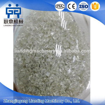Waste recycling pet bottle granules making machine