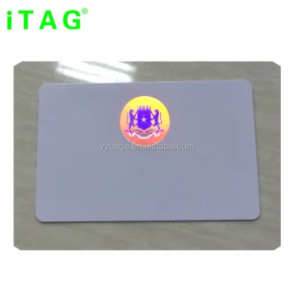 CR80 Standard Plastic PVC 3D Hologram ID Card