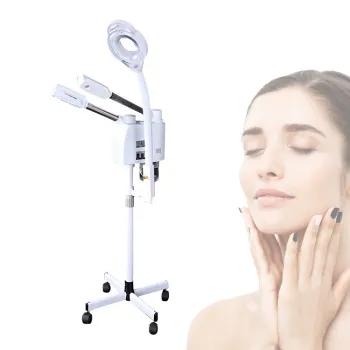 Factory Direct Hot Sale: Professional Deep Cleansing & Nourishing Face Steamer with Herbal Box for Clinic Use