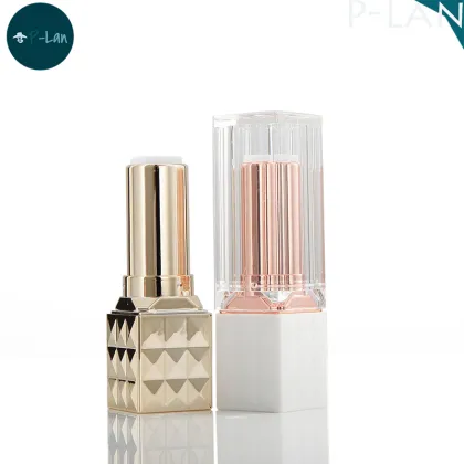Diamond Clear Cap Empty Lipstick Container Cosmetics