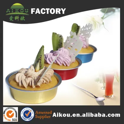 Oven and Microwave safe health aluminum mini apple pie box tray