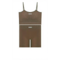 Brown suit