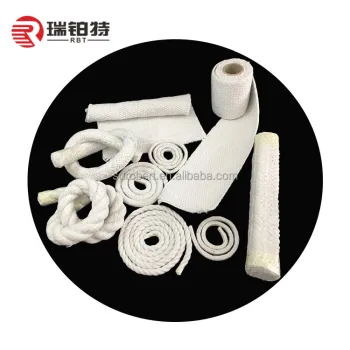 1260°C Refractory Ceramic Fiber Rope - Fireproof Sealing Gasket
