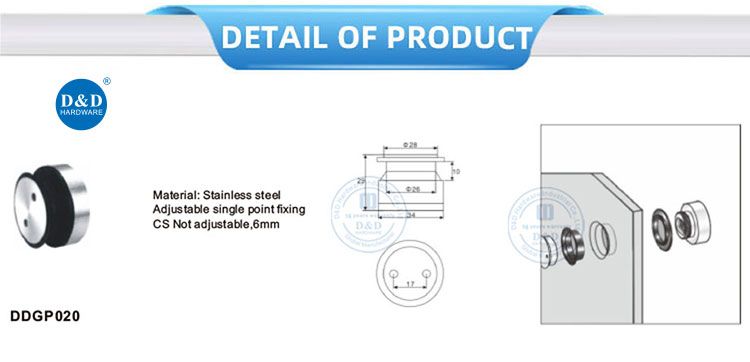 glass point fittings