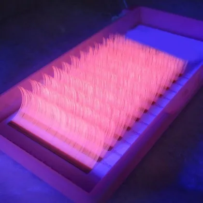 Korean Neon UV Glow in the Dark Eyelash Extensions